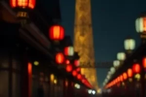 钟摆的下午数字版画面，老式座钟前一位老人坐着打盹，钟摆定格在半途