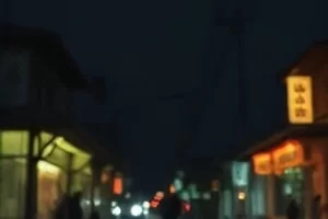 候鸟停驻站剧照，湿地观测台的木栏杆上停着一只环志候鸟，远处芦苇泛金