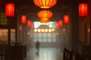 铁皮与星光剧照，夜路旁一辆褪色货车车厢打开，里面铺着旧毯子和一台收音机
