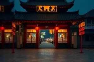 凌晨四点的便利店剧照，暖白灯管下的收银台和一杯冒热气的关东煮