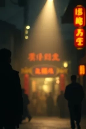 旧城来信修复版海报，泛黄信纸上压着一枚旧邮戳，背景是褪色的老式居民楼